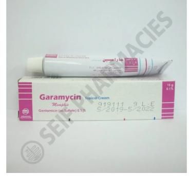 GARAMYCIN 0.1% 15 GM SKIN CREAM