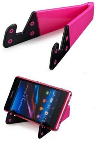 Generic Universal Foldable Smartphone / Tablet Stand - Pink