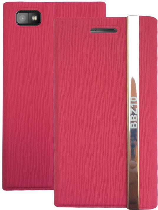 Margoun book case Blackberry Z10 screen protector included Pink