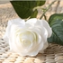 ARTIFICIAL WHITE ROSE FLOWER PU LATEX HIGH QUALITY