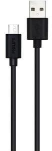 Philips USB-A To Micro USB Cable 1.2m Black