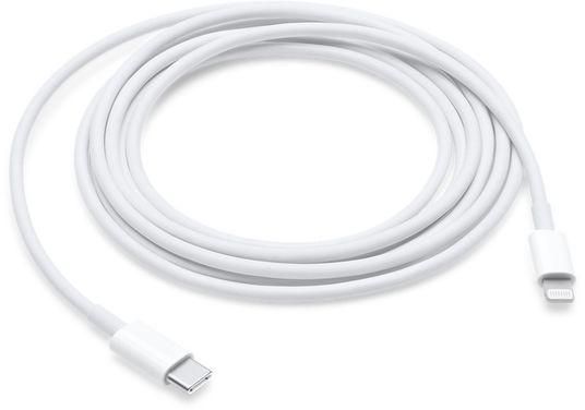 Apple Lightning to USB-C Cable | 2m Length | MKQ42ZM-A | White Color