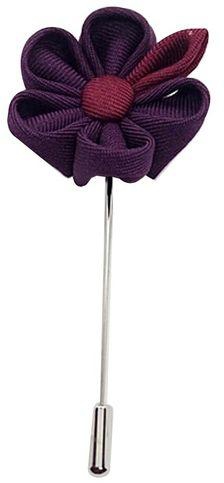 Generic Lapel Pins/Brooch Pins, Purple & Maroon