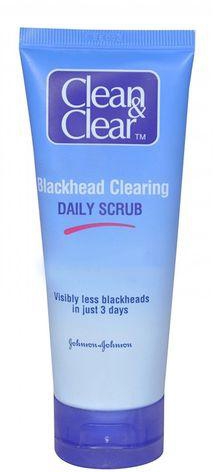 Clean & Clear Daily Scrub Blackhead Cleanser - 100 ml