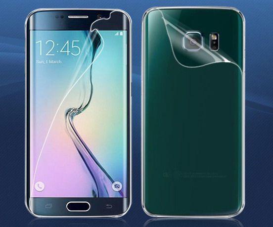 Front And Back Screen Guard Scratch Protector for Samsung Galaxy S6 EDGE PlUS - SM-G928