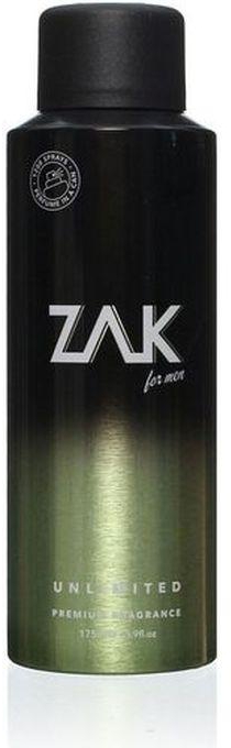 Zak Unlimited Perfume - For Men - 175 Ml