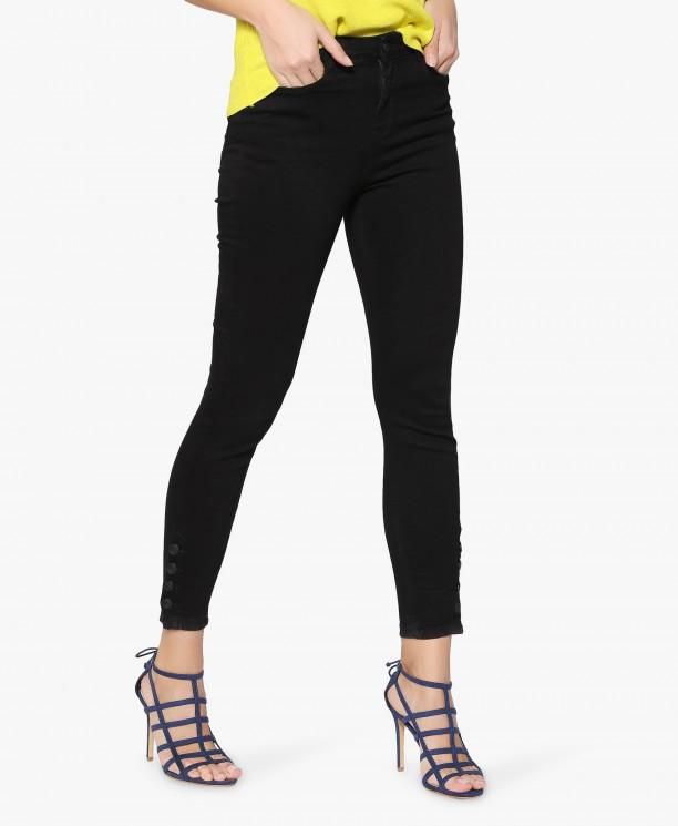 Black Jenna Skinny Jeans Length 32"
