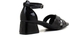 Fourteen Woman Sandals Heels Wedges-Mixed-Black Printed