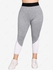 Plus Size & Curve High Waist Colorblock Skinny Gym Leggings - M | Us 10