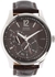 ساعة جيس رجالي Guess Men's U95152G2 Brown Leather Quartz Watch with Brown Dial