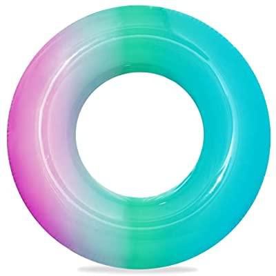 Bestway Rainbow Swim Ring for Unisex, Multi Color - 26-36126