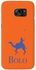 Stylizedd  Samsung Galaxy S7 Edge Premium Slim Snap case cover Matte Finish - BOLO Orange