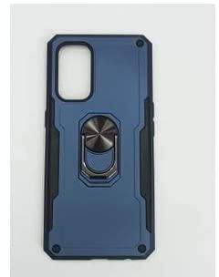 Iron Man Hard Back Cover With Metal Ring And Kickstand For Samsung A03s,dark blue