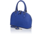 Joana and Paola Leather Bag For Women , Blue - Tote Bags