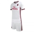 AC Milan 17-18 Short Distance Short Sleeve Football Suit AC Milan Shirt Set - White - L