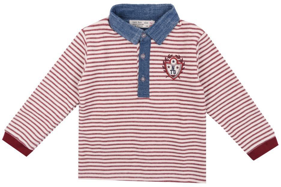 Junior High Quality Cotton Blend And Comfy Polo T-Shirt