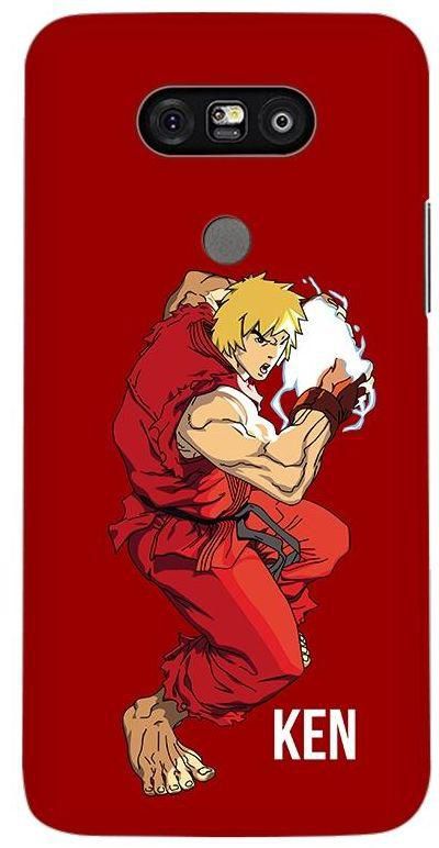 Stylizedd LG G5 Premium Slim Snap case cover Matte Finish - Street Fighter - Ken Red
