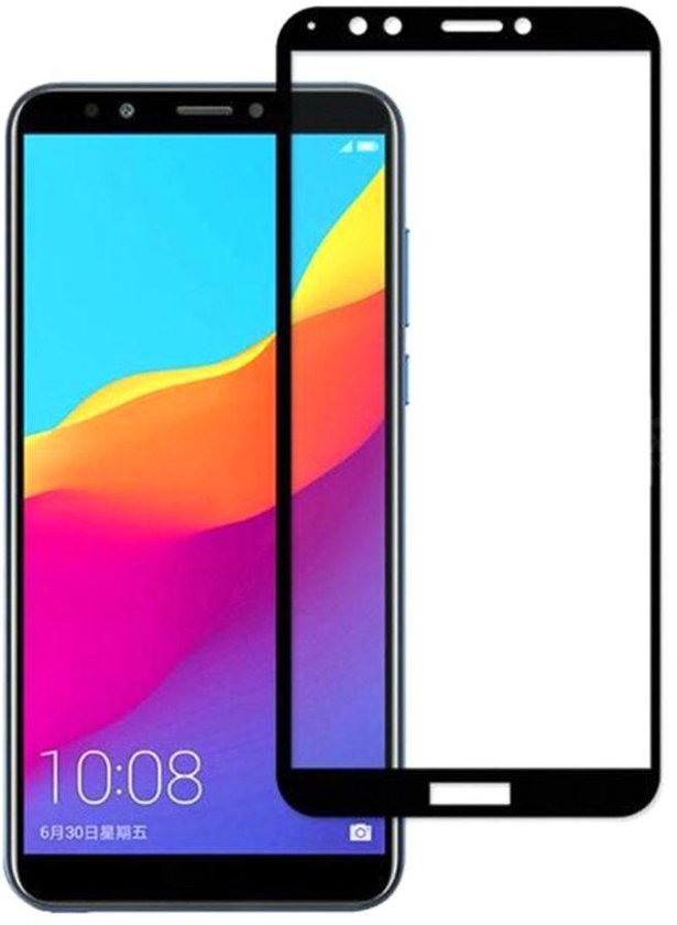 Ineix 3D Full Screen Surfaces Tempered Glass Screen Protector For Huawei Honor 7C - BLack