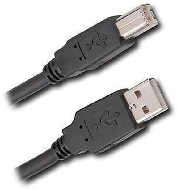 5 Meters USB 2.0 Type A to Type B Male Printer Cable for Printer, Scanner, External HDD & More