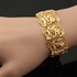 Trendy Fashion 18K Real Gold Plated Fancy Chain Chunky Bracelets Bangles