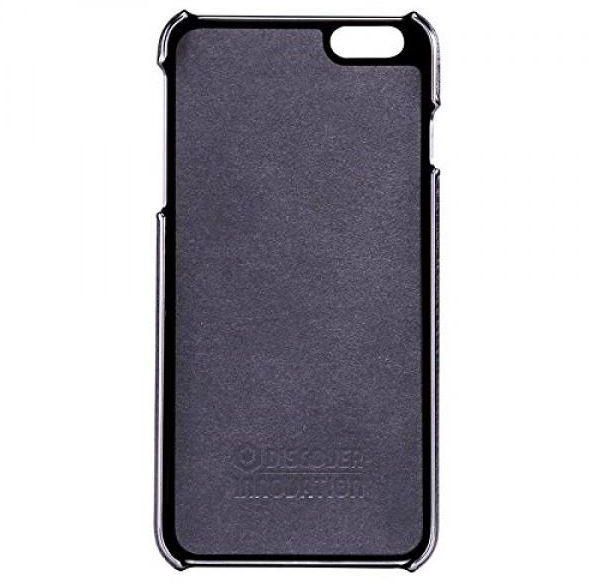 NILLKIN ELEGANT LEATHER BACK COVER WITH CLICK METAL STAND FOR IPHONE 6PLUS / 6S PLUS -BLACK
