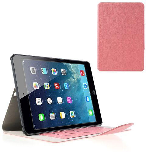 Pink Magnetic Oracle Wallet Smart Leather Cover Stand for iPad mini 2 (Retina) / iPad mini