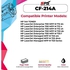 SPS Compatible 14A CF214A Black Toner Cartridge Replacement for HP Laserjet Enterprise 700 M712 M725 Printers (10,000 Pages)