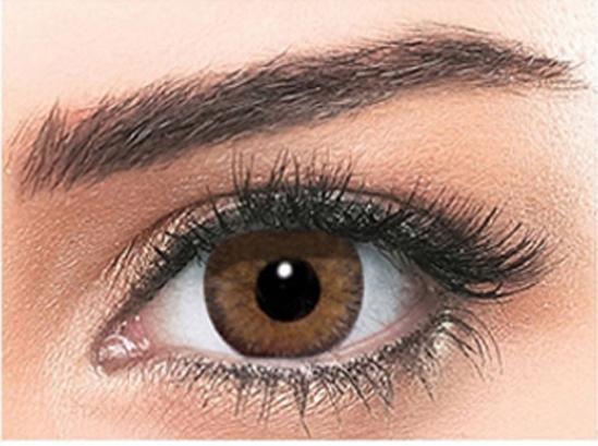 Bella Colored  Contour Cosmetic Contact Lenses - Hazel