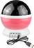 Generic - Star And Moon Rotating Projector Night Lamp Black/Pink/White 13X13X14.5Centimeter