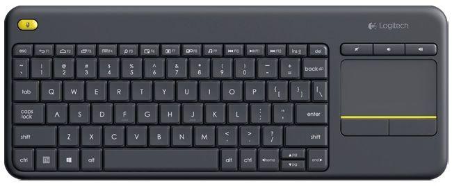 لوجيتك K400 بلس لوحة مفاتيح عربية لاسلكية - اسود