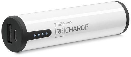 Recharge 3400 PB Lightning & Micro USB Charger, White