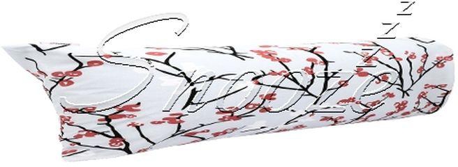 Snooze Long Pillowcase, Cherry Design