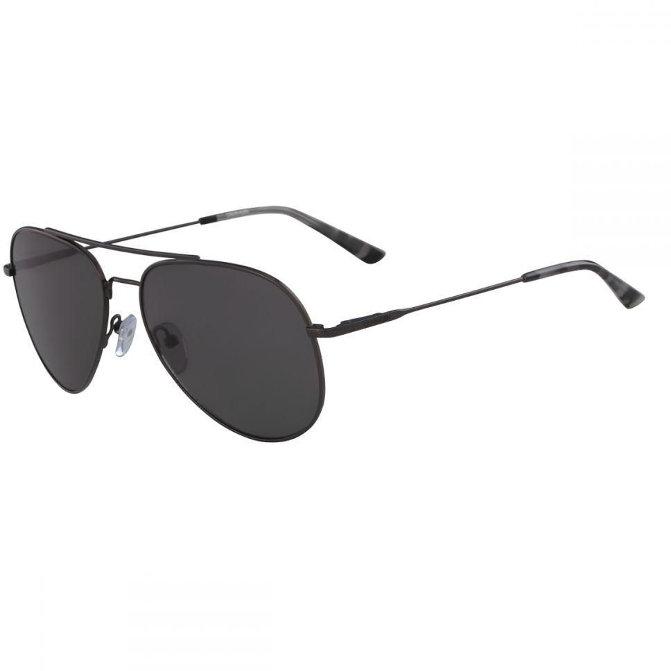 Calvin Klein Aviator Unisex Sunglasses - Black lens, CK18105S-008 price  from souq in Saudi Arabia - Yaoota!