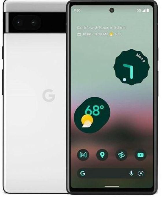 Google Pixel 6a 5G 6.1'' 6GB 128GB ROM Android 12 Nano - Chalk