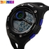 Skmei 1075 Man Military LED Watch Outdoor Sports Wristwatch Outdoor Sports Wristwatch Luminous Watches-Black