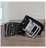 47 Inch 3.8 Cm Fashion Men's Canvas Belt Casual Wrist Strap Waistband Xmas Gift 20 x 10 x 20cm
