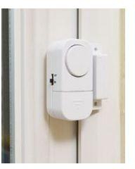 Generic Magnetic Door Alarm - White