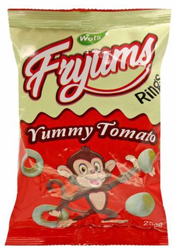 Wots Fryums Yummy Tomato Rings 25g
