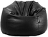 Giant Leather Beanbag-BGL005BK