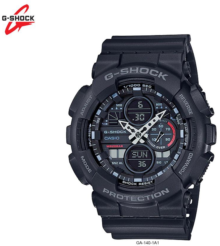 Casio G Shock Analog Digital Watch 100% Original - GA-140 (4 Colors)