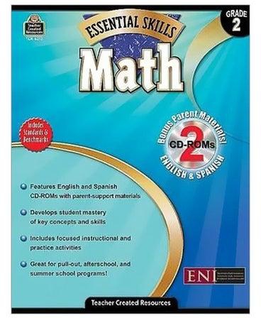 Essential Skills: Math Grade 2 Paperback English - 15 Feb 2009