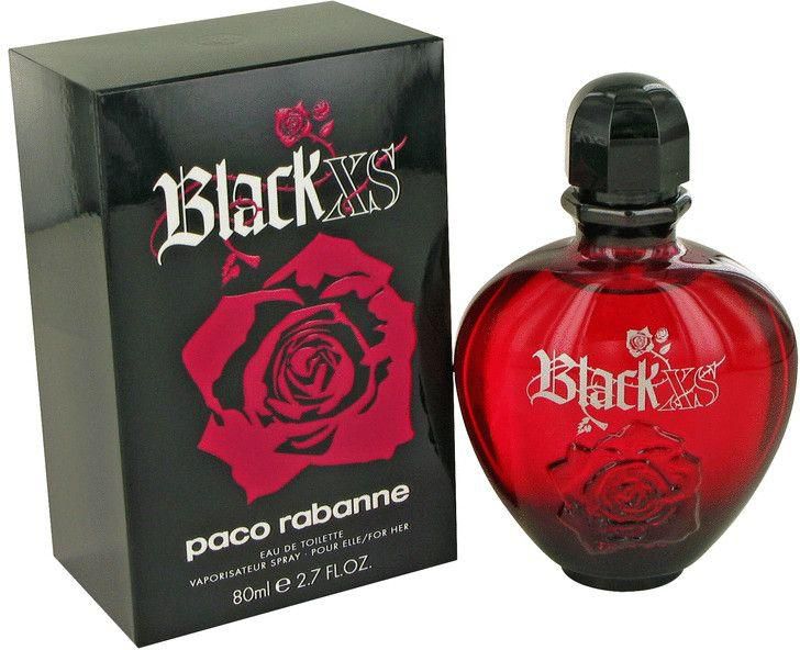 Paco Rabanne Black Xs for Women -80 ml, Eau De Toilette-