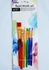 Super Fine 6pcs Paint Brushes Drawing Art Liner Flat Angular Round Fan Comb