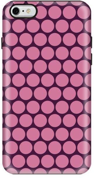 Stylizedd Apple iPhone 6/6s Premium Dual Layer Tough case cover Matte Finish - Purple Honeycombs