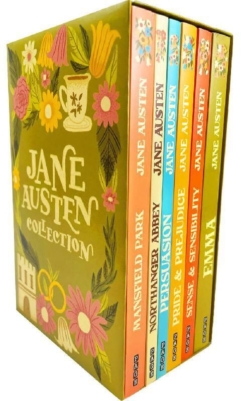 The Jane Austen Book Set Collection - Kids Books Boxed Collection