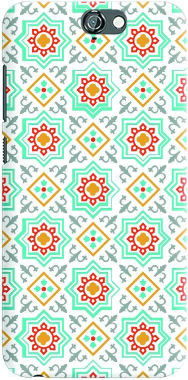 Stylizedd HTC One A9 Slim Snap Case Cover Matte Finish - Moroccan Mosaic
