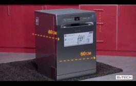 Ariston Freestanding Digital Dishwasher, 14 Place Settings, 60 cm, Stainless Steel - LFF8M116CXEX