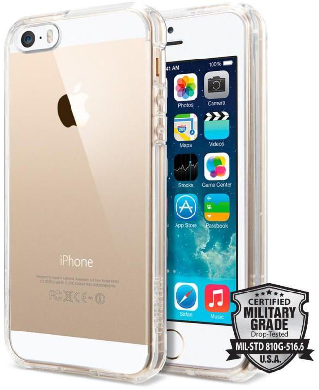 ‎كريستال شفاف‎  ,‎for iPhone ‎5‎‎/‎iPhone 5‎s/iPhone SE‎  ,‎غطاء خلفي للهاتف‎  ,‎Ultra Hybrid‎  ,‎‎سبيجن‎‎