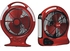 Unilife 2 Unilife Rechargeable 14- Inc & 12-inch Fans With Led Light