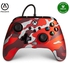 وحدة تحكم سلكية معززة لجهاز Xbox Series X من باور ايه (احمر معدني مموه)